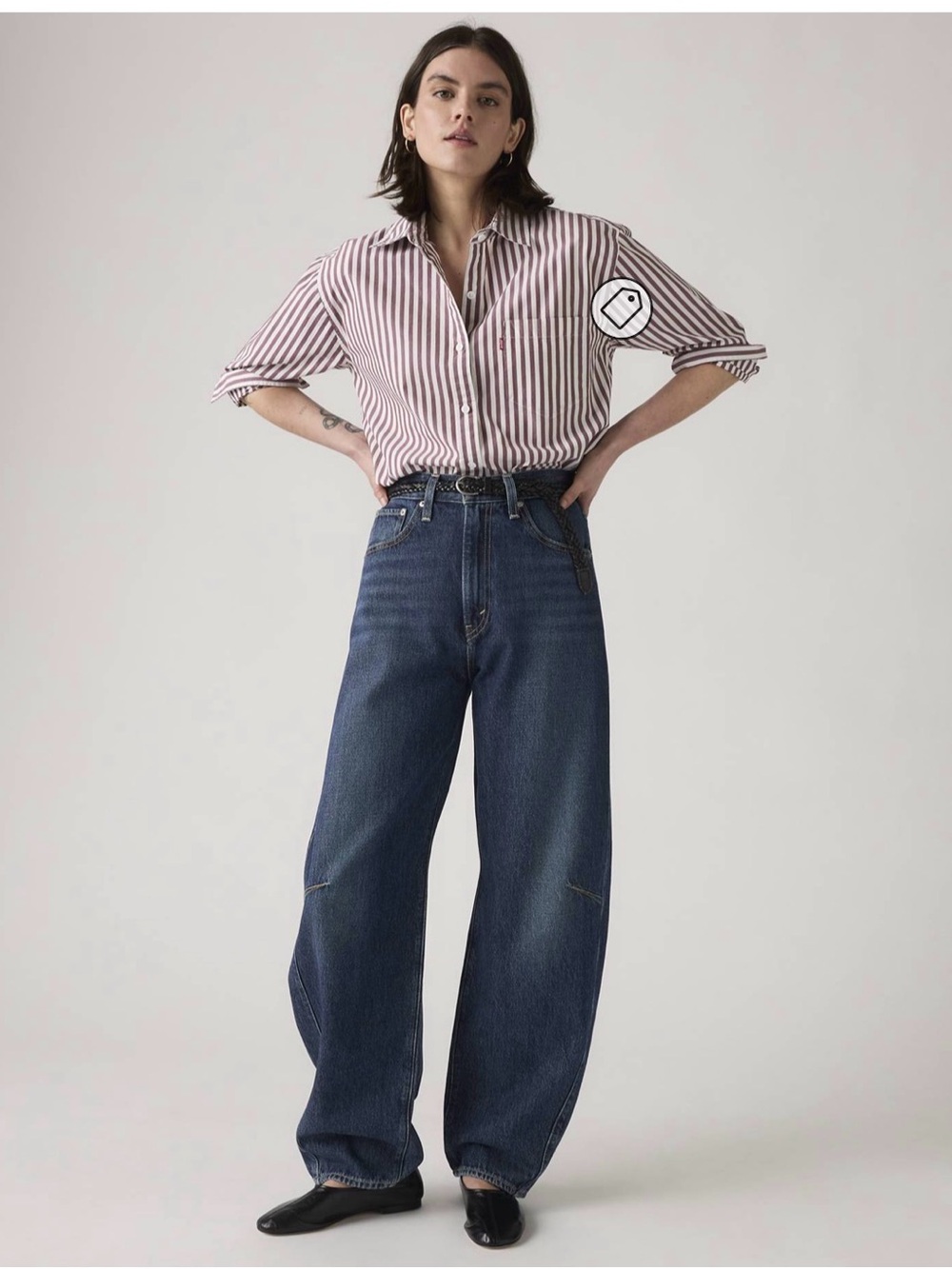 LEVIS CINCH BARREL JEANS